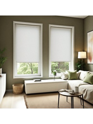 Beyaz İthal Mat Stor Perde Beyaz İthal Mat Stor Perde