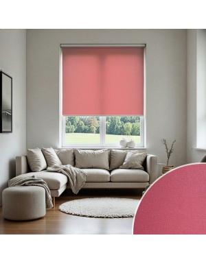 Bordo İthal Mat Stor Perde