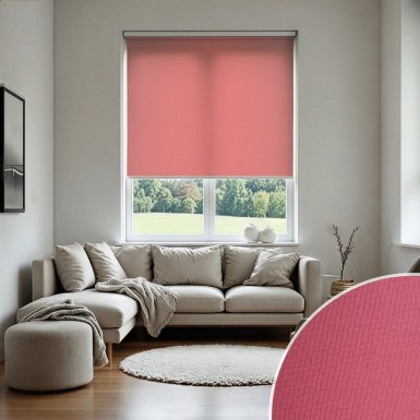 Bordo İthal Mat Stor Perde