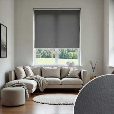 Siyah İthal Mat Stor Perde