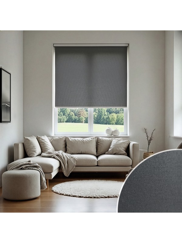 Siyah İthal Mat Stor Perde Siyah İthal Mat Stor Perde