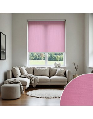 Pembe İthal Mat Stor Perde