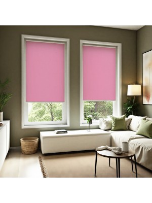 Pembe İthal Mat Stor Perde