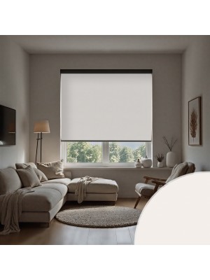 Beyaz Işık Geçirmez Stor Perde