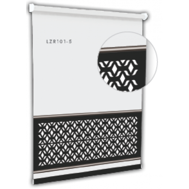 Lazer Kesimli Mat Stor Perde 101-5