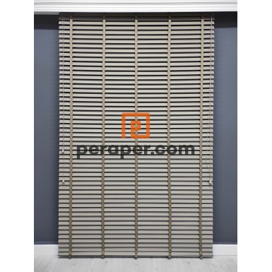 Vizon Perawood Ahşap Jaluzi 50mm