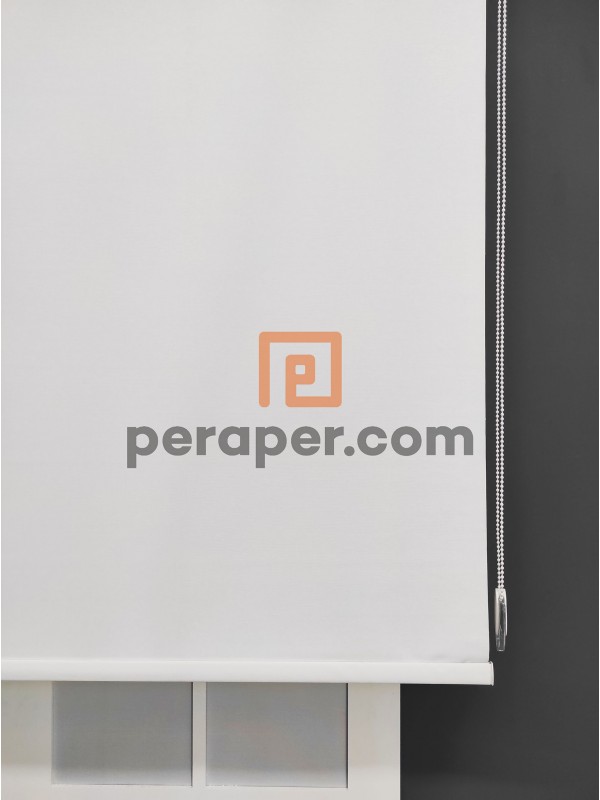 Beyaz İthal Mat Stor Perde