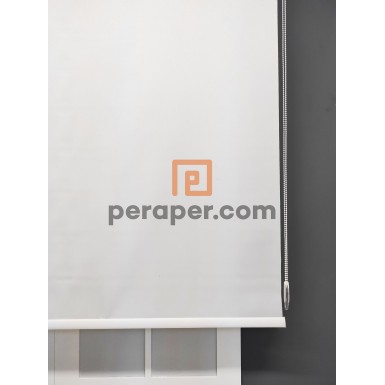 Beyaz Eko Stor Perde